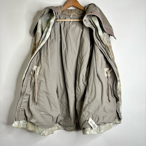 Free People Layered Tie-Dye Parka size Small - Picture 9 of 16